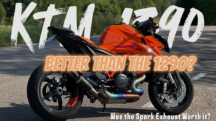 Is the Spark Exhaust any good, first impressions!? 1290VS1390 thoughts! // VLOGG Time