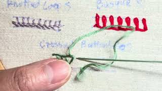 Crossed buttonhole S