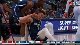 That Luka Doncic to Powell connection is putting in WORK early! 😤
