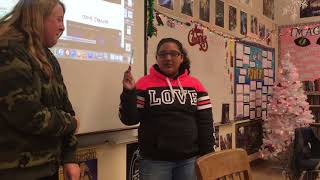 Harry Potter Herbivicus Spell Demonstration by Evelyn & Carly