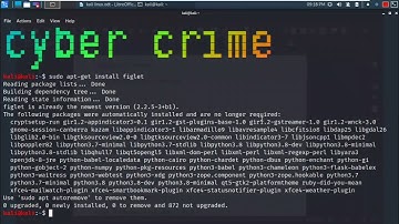 How to set ASCII Text Art in Linux Terminal Header | Figlet | Lolcat | Hacking Tutorial Telugu 2021