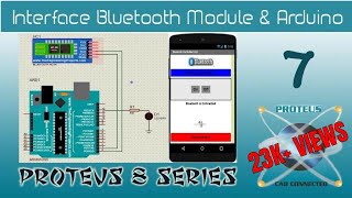 Proteus Simulation of Bluetooth Module and Arduino | App Development on MIT App Inventor screenshot 4