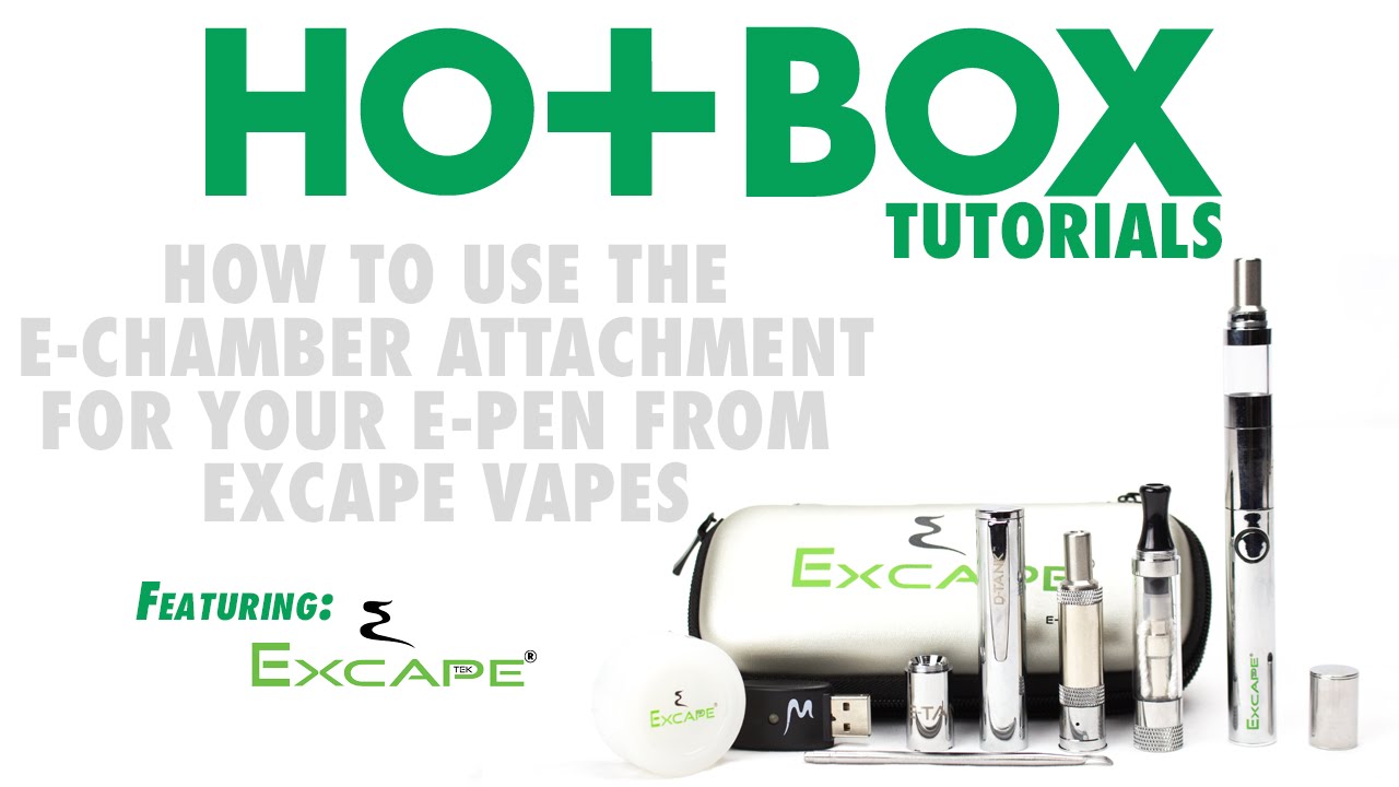How To Use E-Chamber Ti Coil for Excape Vapes E-Pen