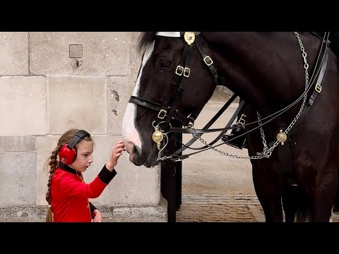 A Touch Of Kindness When The King S Guard Met A Special Little Girl