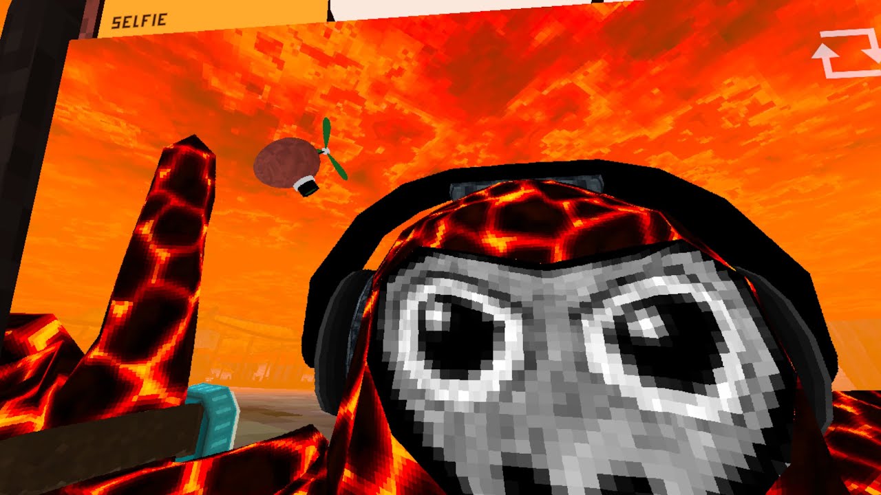 Playing esculations new update (lava rising update)