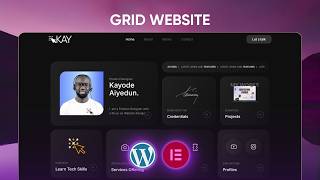 Create a Grid Portfolio Website That Gets You Hired with WordPress and Elementor