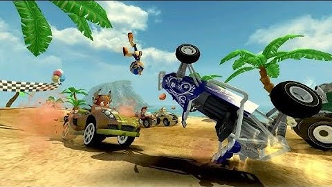 Beach Buggy Racing Android Walkthrough - Gameplay Part 1 - Easy Street 1-4 HIGH Graphics