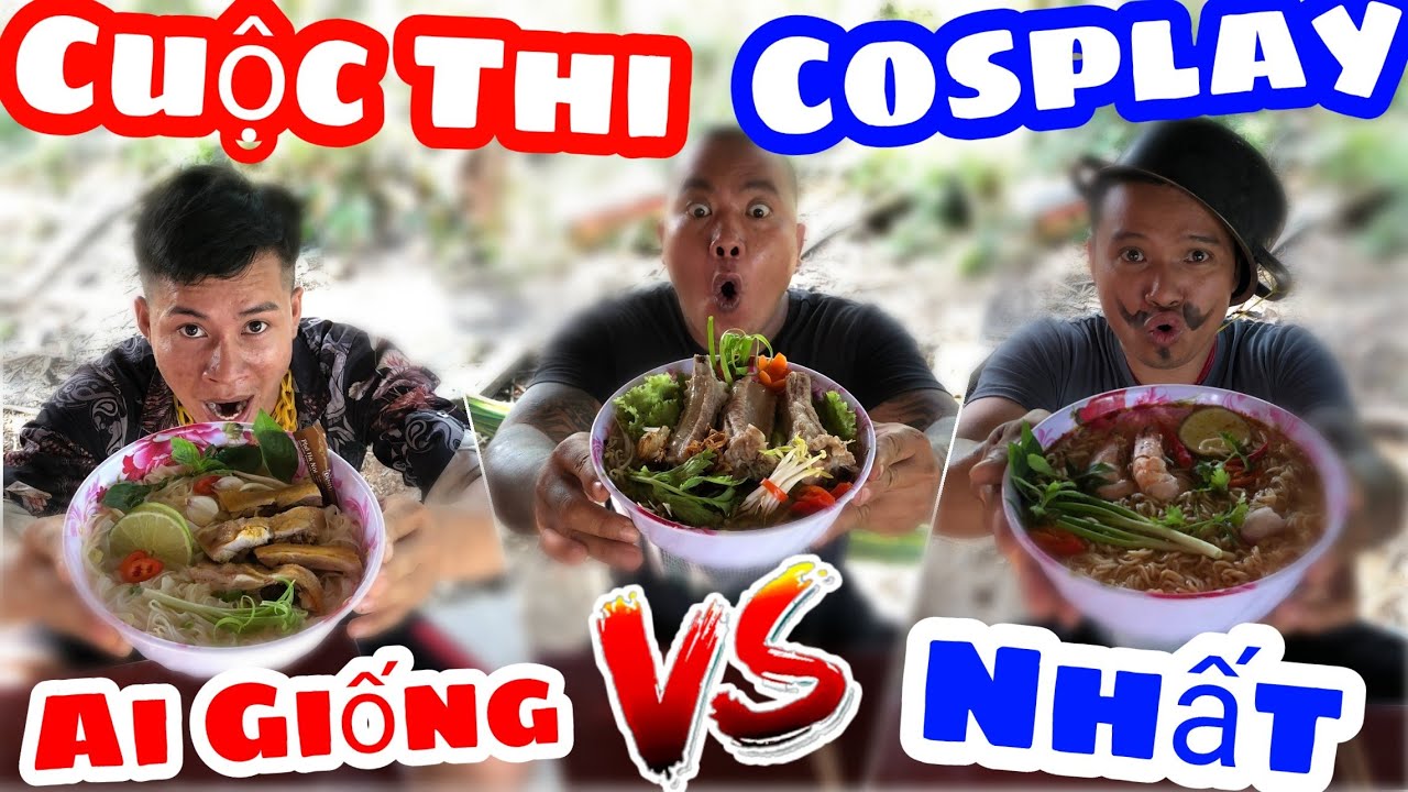 Thánh Xàm Vlog - Thánh Xàm Tổ Chức Cuộc Thi Cosplay Món Ăn Ai sẽ là người Chiến Thắng