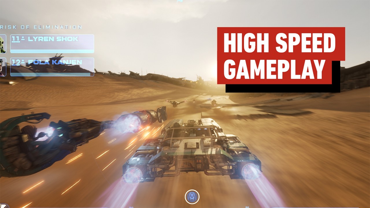 Star Wars: Galactic Racer - Over 20 Minutes of Light Fast Explosive Gameplay