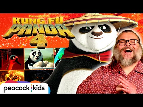 Jack Black Recaps KUNG FU PANDA 1-3 in 60 Seconds! | KUNG FU PANDA 4