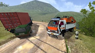 Eicher truck jcb loding driveng ||with mobile game play