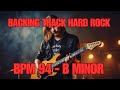 Backing Track Hard Rock For Guitar improvisation BPM 94 - B Minor