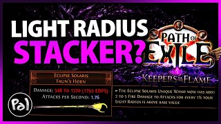 This Wand Looks Busted For 3.27 Eclipse Solaris Overview Changes Path Of Exile