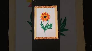 💛 Creative Watercolour Flower Design #craft #diy #handmade #watercolor