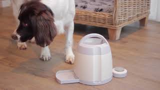 Keep your pet happy with this puzzle treat dispenser