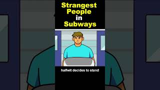 The Most Unusual People in Subway! (Part 3) #shorts