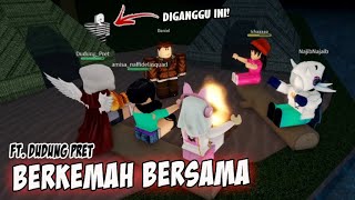 BERKEMAH BERSAMA NafFidela Squad, NAJIB @NAJAIB , @DudungPret - CAMPING 2 STORY ROBLOX INDONESIA screenshot 5