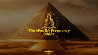 888Hz 88Hz 8Hz Abundance Pyramid | Gate to Wealth \& Prosperity Endorphin Release Meditation Music