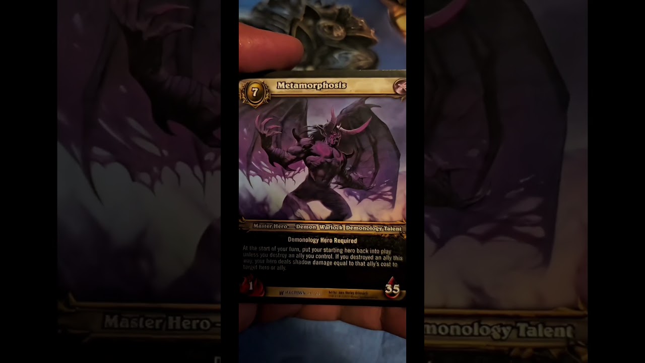 Metamorphosis Card Spotlight – WoW TCG 🔥 