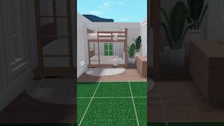 Building a cute kids bedroom in Bloxburg #roblox