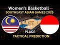 🔴Malaysia vs Indonesia LiveScore I South East Asian Women's Basketball Games 2025 Commentary Update