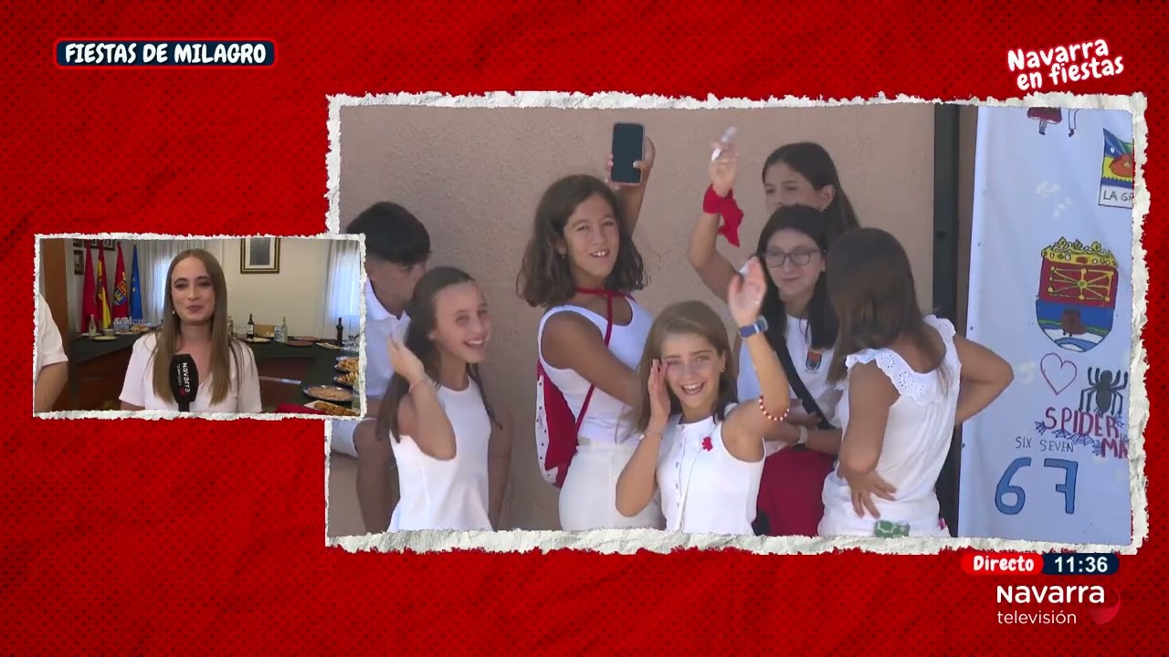 Cohete Fiestas de Milagro 29/08/2026 Parte 2