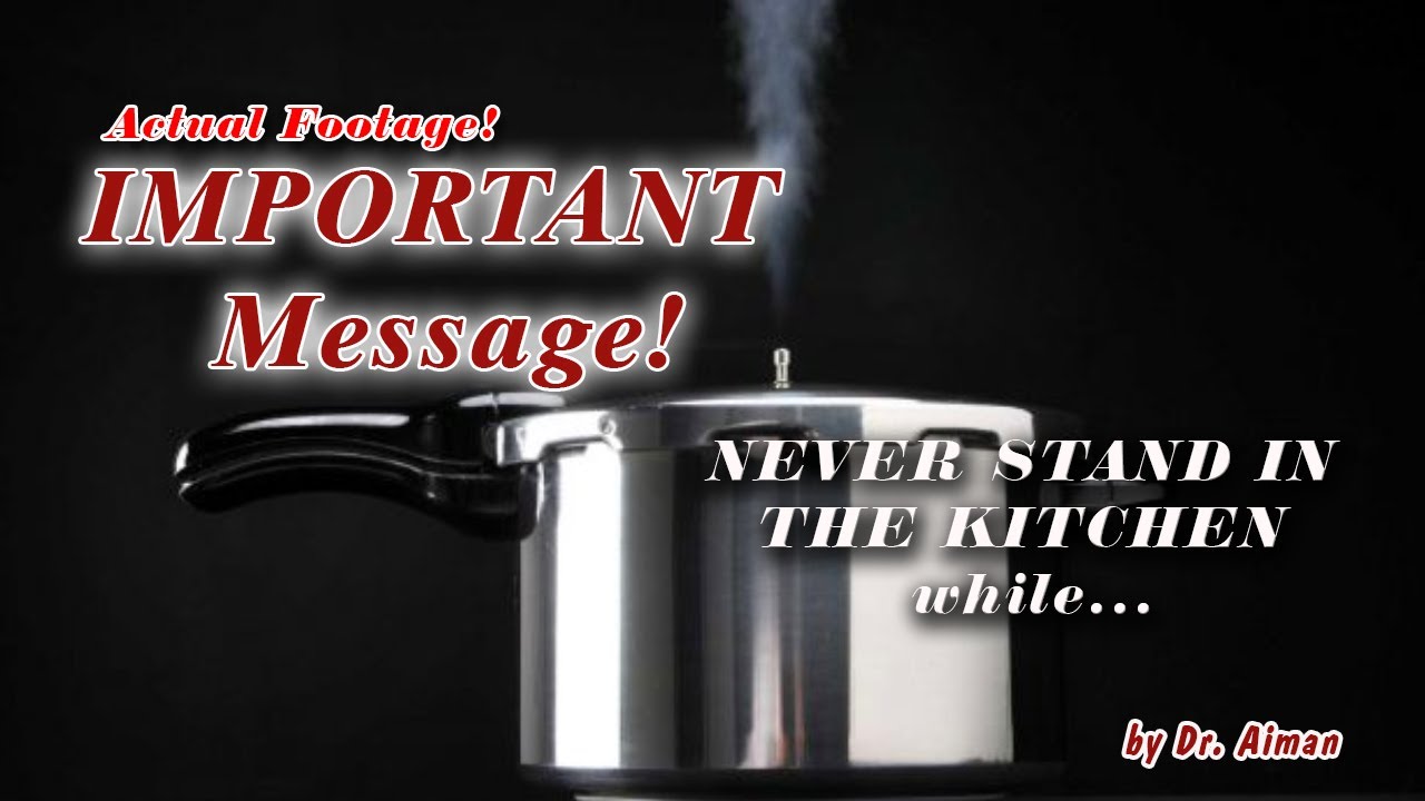 Pressure cooker blast Caution True story YouTube