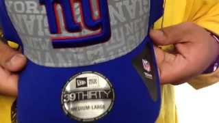 NY Giants '2014 NFL DRAFT FLEX' Royal Hat by New Era
