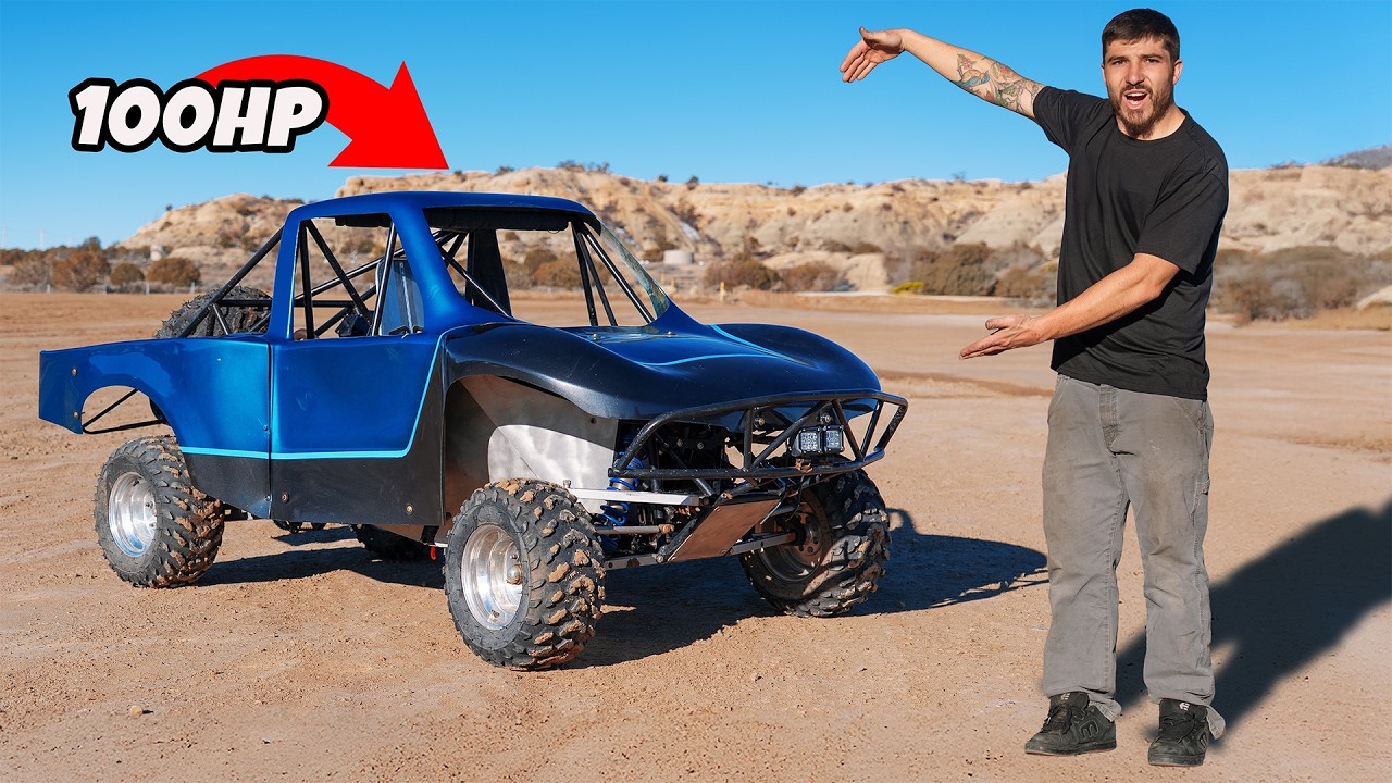 We Built The Worlds Fastest Mini Trophy Truck