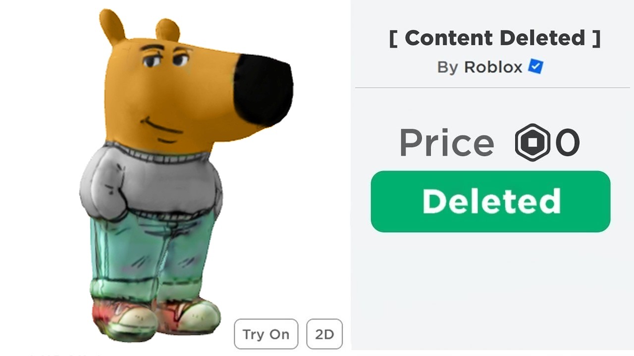 CURSED ROBLOX Items..