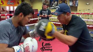 CHOCOLATITO GONZALEZ TRAINING LIKE A BEAST FOR KAL YAFAI FIGHT, DISPLAYS NEW POWER \& TECHNIQUE