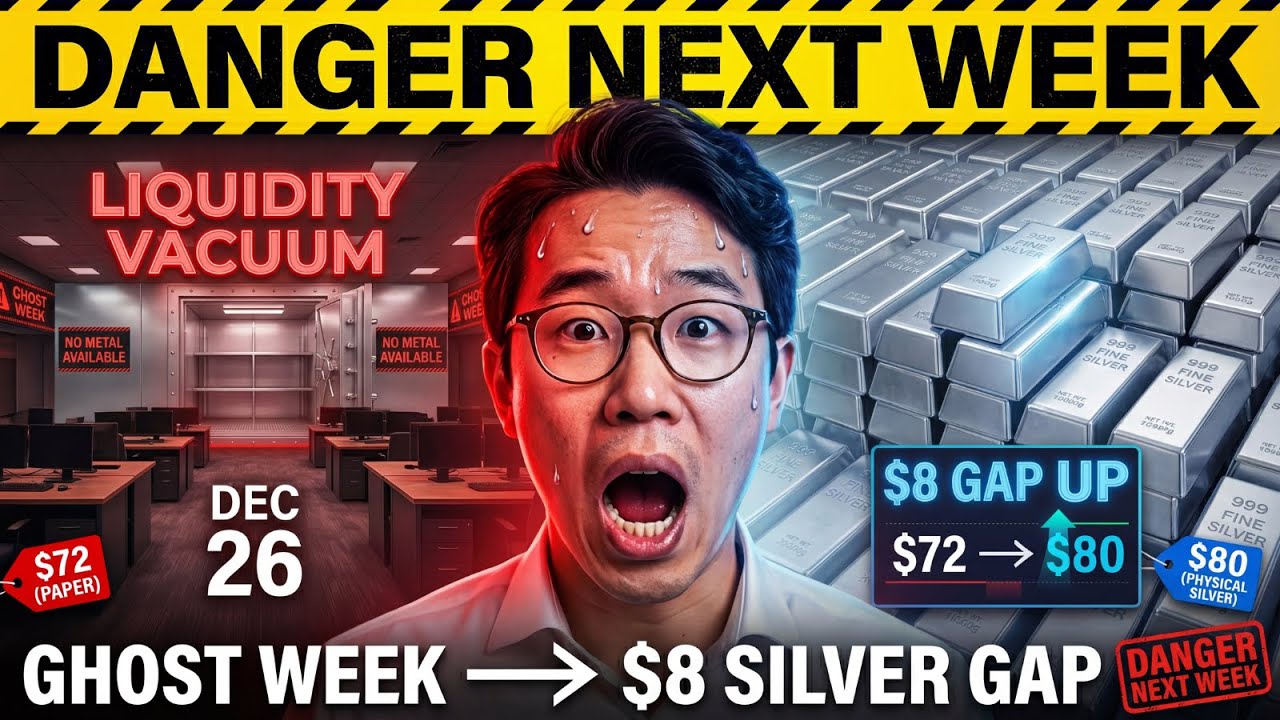DANGER NEXT WEEK: Ghost Week Begins Tomorrow (Silver Could Gap Up $8 in January)