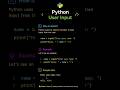 🚀Day 5 of #100days python learning challenge #LearnPython#Coding#100DaysOfCode