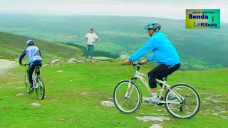 Discesa infinita in mountain bike dalla Sierra de Ibio alla spiaggia di Suances (Cantabria, Spagna)