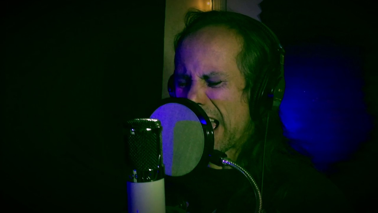 Wyatt Anderson cutting vocals for new White Wizzard album Infernal Overdrive video phone beyonce mp3