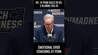 Former Iowa Hawkeye Coach Emotional Coaching At Penn #shorts