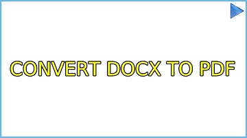 Ubuntu: Convert docx to PDF (6 Solutions!!)