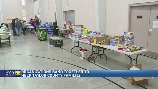 Organizations band together to help Taylor County families affected by tornado