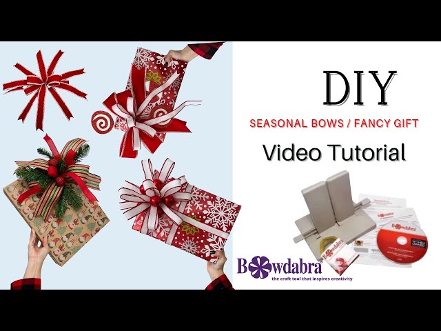 Beautiful Gift Wrapping - Step by Step Ribbon Bows - My Humble