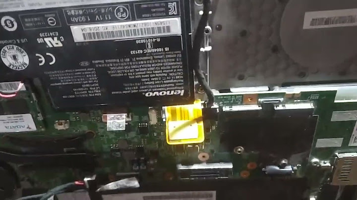 Lỗi plugged in not charging trên windows 7 thinkpad x240