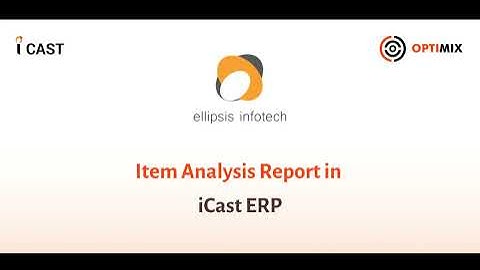 Item Analysis Report (Item-wise Profit and Analysis)