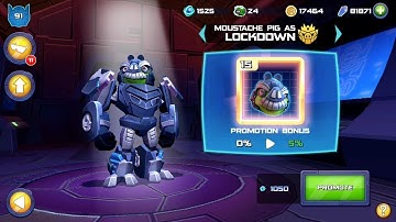 Angry Birds Transformers halloween - Lockoown - ultra magnus, Unlocked new upgrade Gameplay # 05