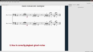 1 || Bass Notation in MuseScore: how to write and play back slap, pop and dead notes