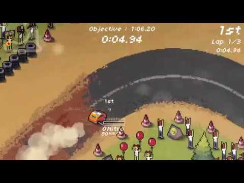 Super Pixel Racers PS4 Gameplay