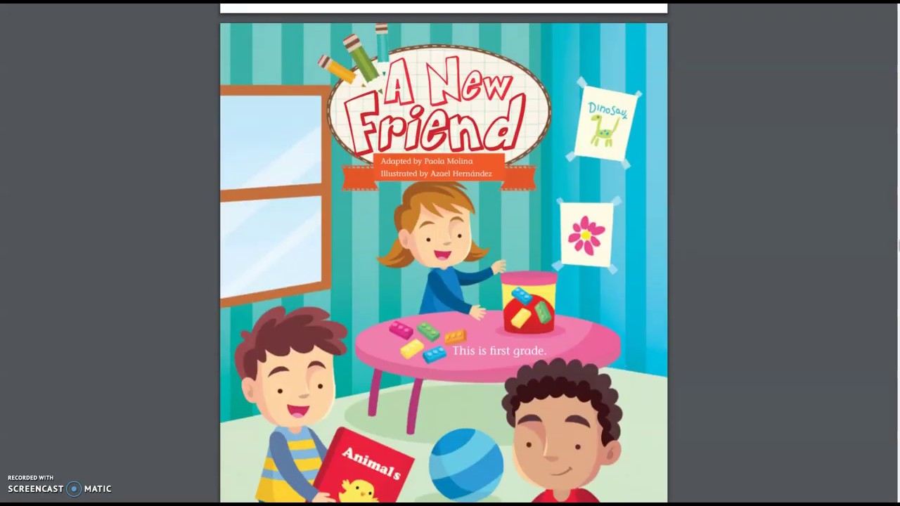 A New Friend | 1st grade | Teacher Madeline