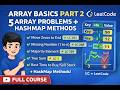 5 LeetCode Problems You MUST Solve 🔥 | Arrays + HashMap | Two Sum, Majority, Move Zeros | Part 2