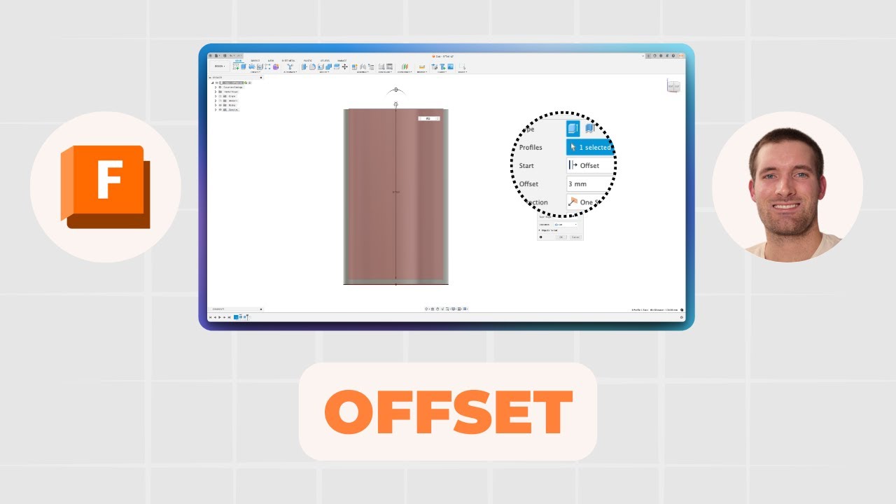 Make a Cup in Fusion - Offset Method