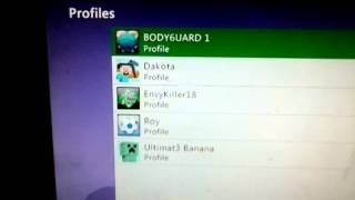 How to delete profiles on Xbox 360!