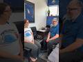 34 week pregnant mom gets adjusted! #babies #pediatricchiropractor #pregnant #pregnancy #chi #shorts