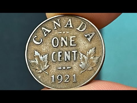 1921 CANADA ONE CENT Brand New